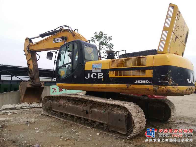 湖南出售转让二手15000小时2004年JCBJS360LC挖掘机