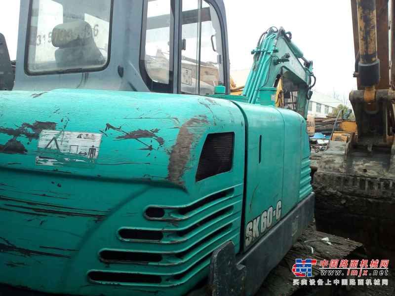 浙江出售转让二手13000小时2006年神钢SK60挖掘机