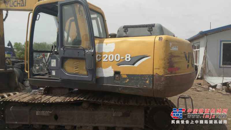 吉林出售转让二手9000小时2010年玉柴YC135挖掘机