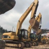 贵州出售转让二手6375小时2009年卡特彼勒320D挖掘机