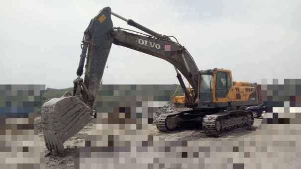内蒙古出售转让二手11000小时2011年沃尔沃EC360BLC挖掘机