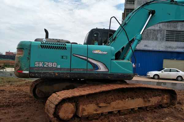 江西出售转让二手7500小时2011年神钢SK260LC挖掘机