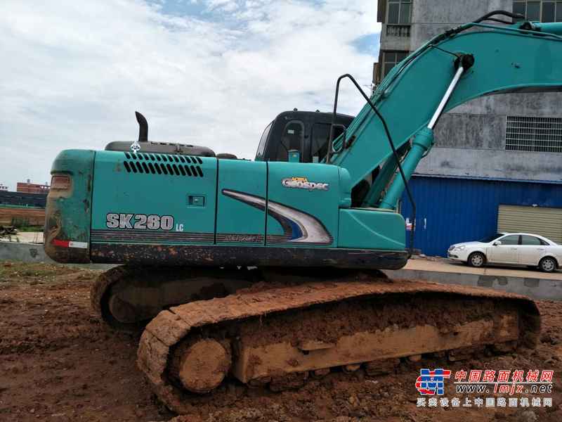 江西出售转让二手7500小时2011年神钢SK260LC挖掘机