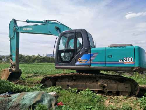 江西出售转让二手7800小时2009年神钢SK200挖掘机