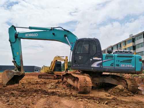 江西出售转让二手7500小时2011年神钢SK260LC挖掘机