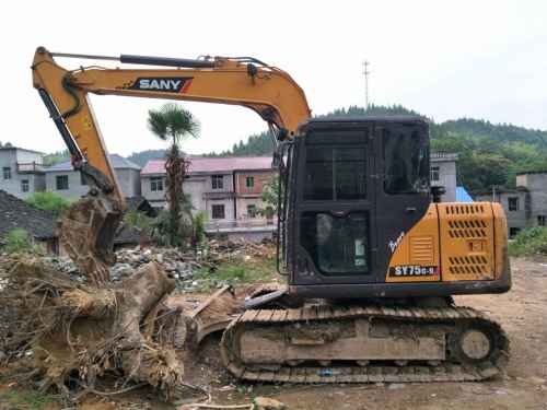 江西出售转让二手2293小时2016年三一重工SY75C挖掘机
