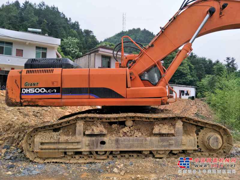 江西出售转让二手7800小时2011年斗山DH500LC挖掘机