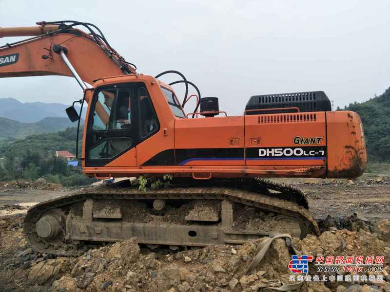 江西出售转让二手7800小时2011年斗山DH500LC挖掘机