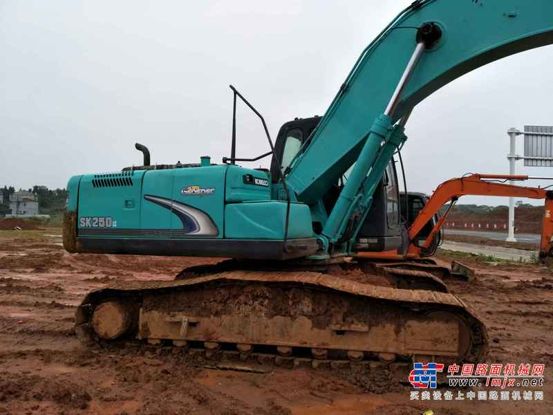 江西出售转让二手6800小时2011年神钢SK250挖掘机