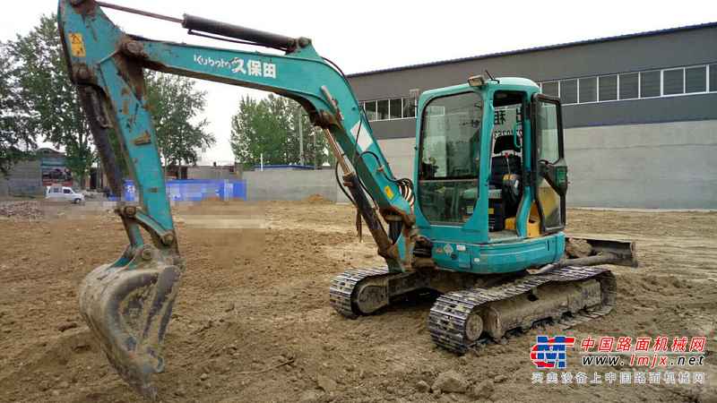 河北出售转让二手9000小时2010年久保田KX155挖掘机