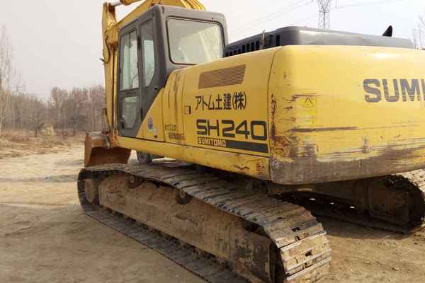 河北出售转让二手8900小时2011年住友SH240挖掘机
