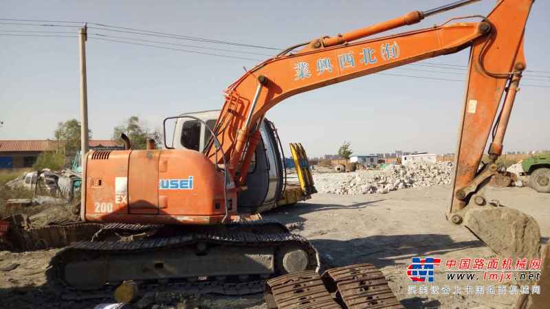 天津出售转让二手12000小时2003年日立EX120挖掘机