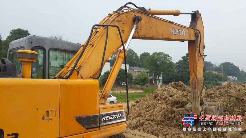 湖南出售转让二手8000小时2011年加藤HD820MR挖掘机