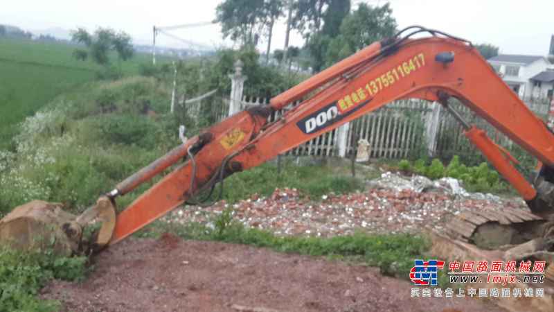 湖南出售转让二手7000小时2011年斗山DH55挖掘机