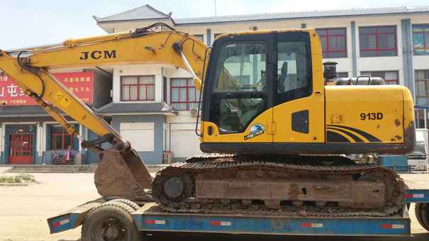 山东出售转让二手5300小时2012年山重建机JCM913D挖掘机