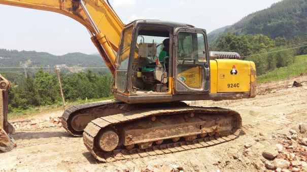 四川出售转让二手9600小时2010年山重建机JCM921C挖掘机