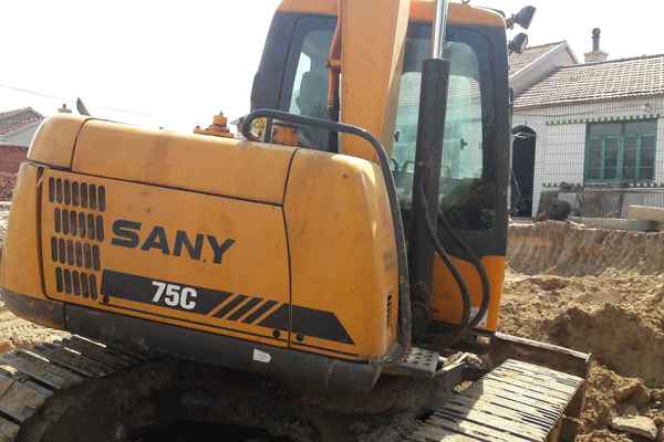 辽宁出售转让二手8600小时2010年三一重工SY75C挖掘机