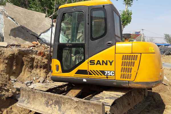 辽宁出售转让二手8600小时2010年三一重工SY75C挖掘机