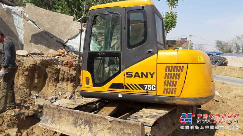 辽宁出售转让二手8600小时2010年三一重工SY75C挖掘机