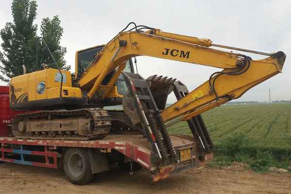 河南出售转让二手7000小时2012年山重建机JCM913D挖掘机