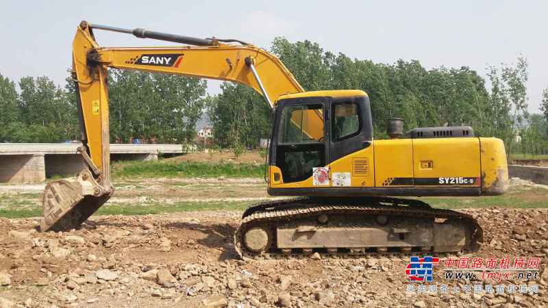 山东出售转让二手8300小时2010年三一重工SY215C挖掘机