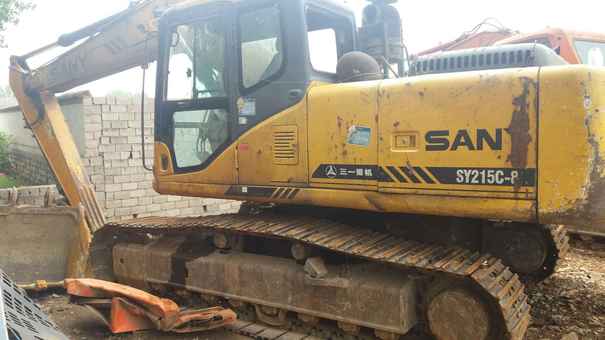 山东出售转让二手9600小时2009年三一重工SY215C挖掘机