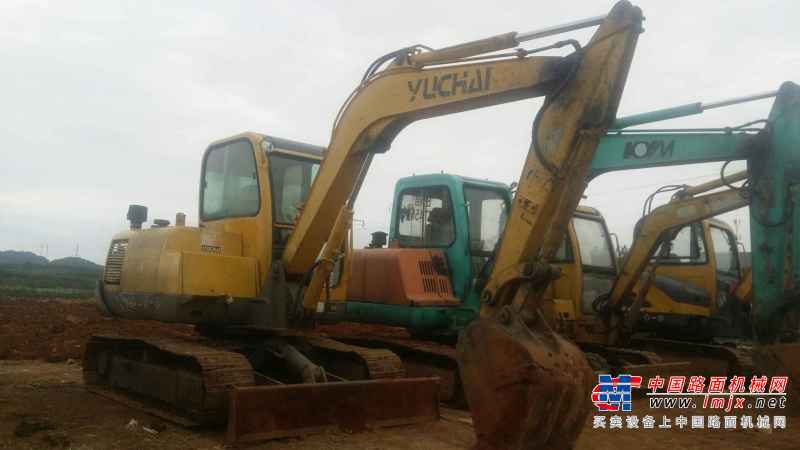 广西出售转让二手8000小时2007年玉柴YC60挖掘机