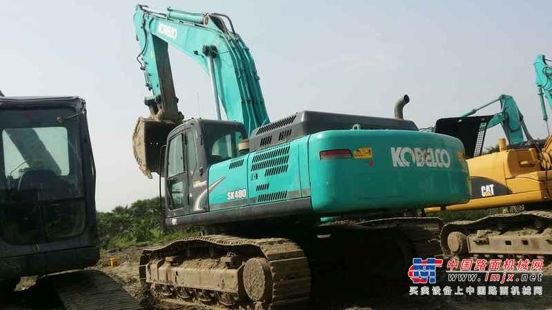 四川出售转让二手6852小时2013年神钢SK460挖掘机
