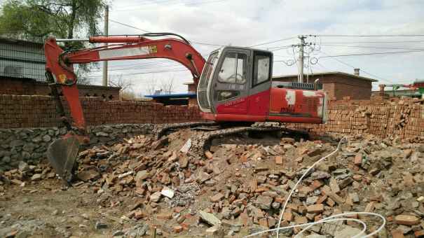 辽宁出售转让二手8000小时2010年恒特重工HT120B挖掘机