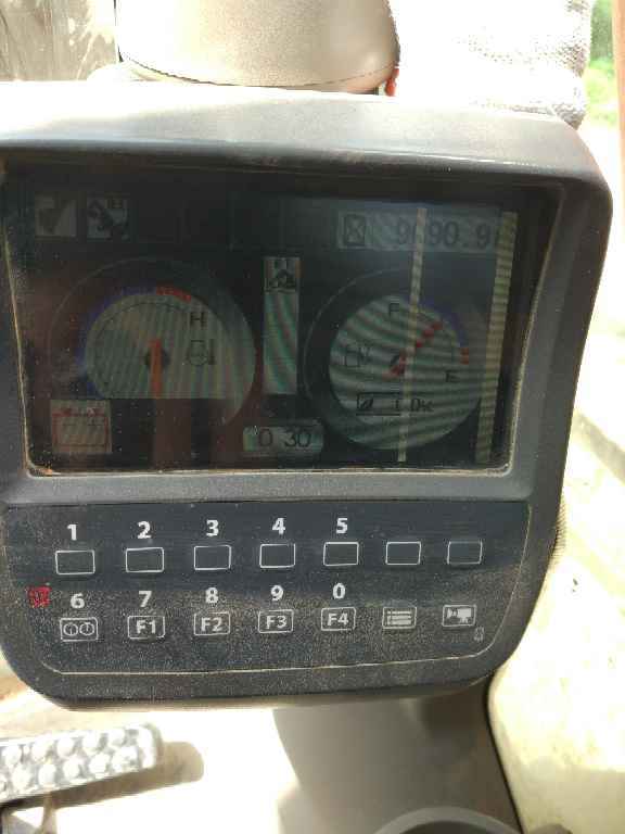 陕西出售转让二手9600小时2009年日立ZX210H挖掘机