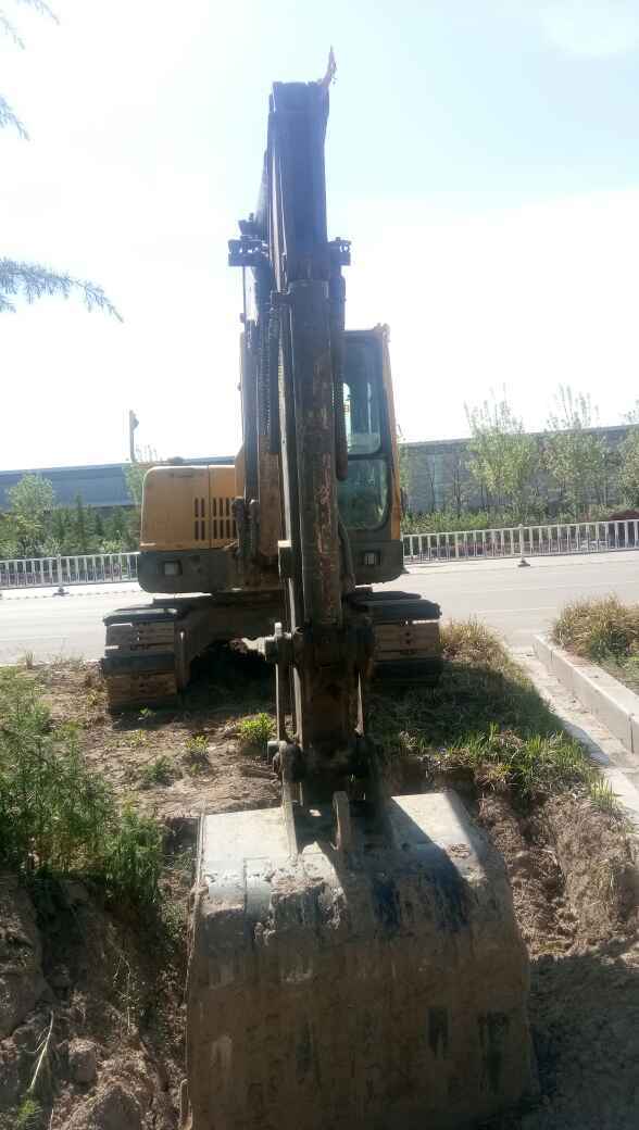 山东出售转让二手7500小时2010年沃尔沃EC55B挖掘机