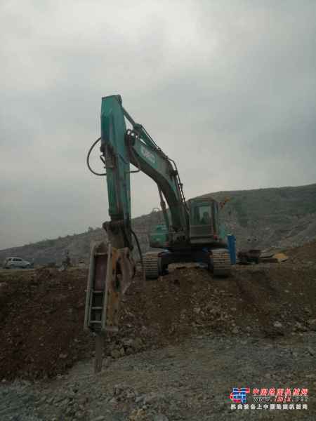 山东出售转让二手9000小时2012年神钢SK350LC挖掘机