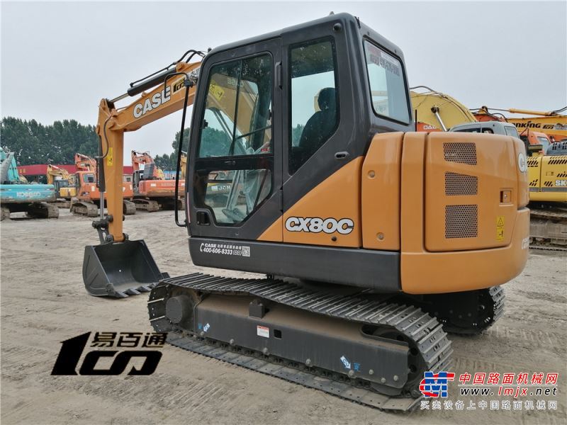 石家庄市出售转让二手8小时2018年凯斯CX80C挖掘机