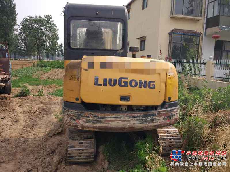 山东出售转让二手4000小时2013年柳工CLG906D挖掘机