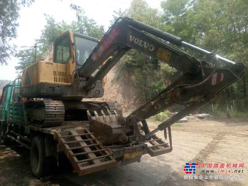 山西出售转让二手5000小时2011年沃尔沃EC55BPRO挖掘机