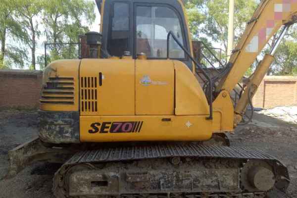 黑龙江出售转让二手6000小时2010年山推SE60挖掘机