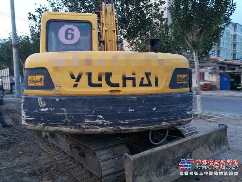 吉林出售转让二手7000小时2012年玉柴YC85挖掘机