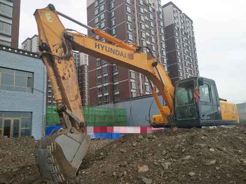 甘肃出售转让二手9800小时2010年现代R225LC挖掘机