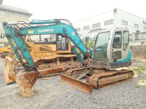 河南出售转让二手7000小时2010年山河智能SWE70N9挖掘机