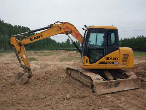 山东出售转让二手4000小时2011年三一重工SY75C挖掘机