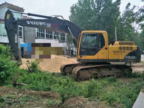 河南出售转让二手7000小时2008年沃尔沃EC210B挖掘机