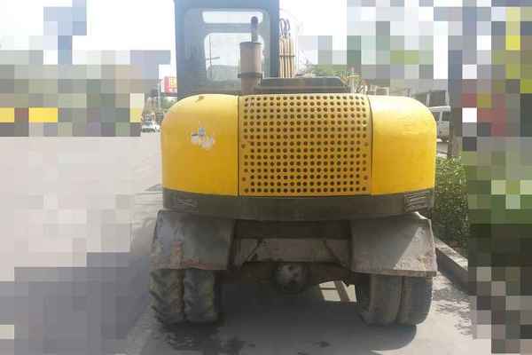 山西出售转让二手6000小时2008年厦工轮挖XG805LII挖掘机