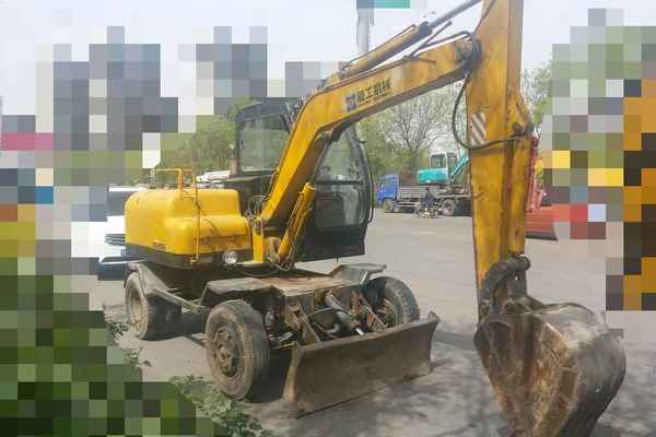 山西出售转让二手6000小时2008年厦工轮挖XG805LII挖掘机
