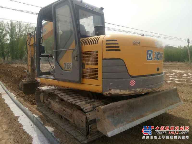 山西出售转让二手3200小时2013年徐工XE80D挖掘机