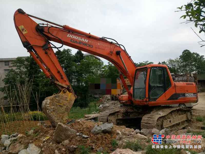 贵州出售转让二手9864小时2008年斗山DH220LC挖掘机