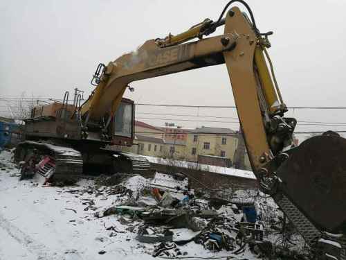 黑龙江出售转让二手18000小时2005年凯斯CX470B挖掘机