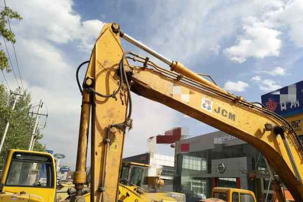 甘肃出售转让二手7000小时2013年山重建机JCM921C挖掘机