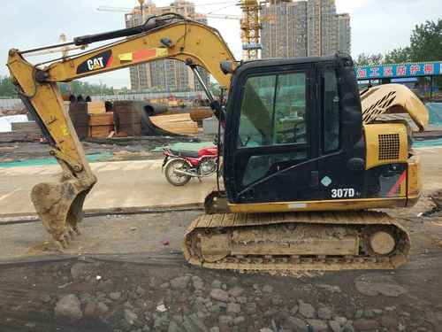 山东出售转让二手7000小时2011年卡特彼勒307D挖掘机