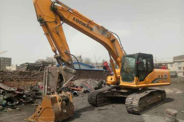 山西出售转让二手11000小时2009年龙工LG6225挖掘机
