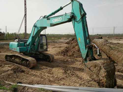 山西出售转让二手9000小时2008年神钢SK230挖掘机